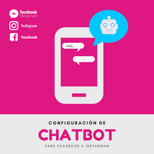 Cargar imagen en el visor de la galería, CHATBOT para Facebook e Instagram